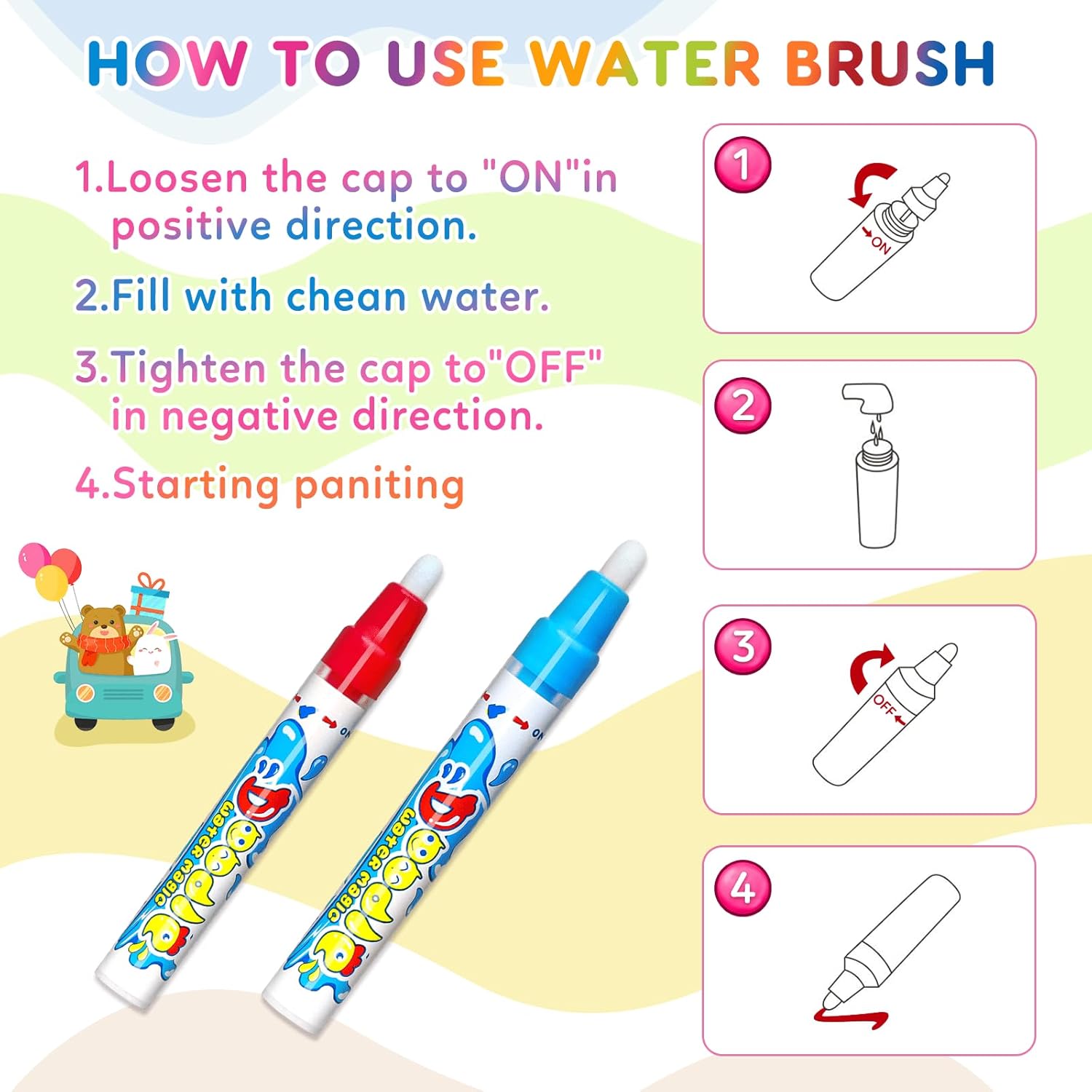 Reusebale Magic Water Mat